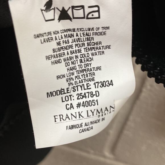 Frank Lyman NWT evening dressy tunic top - Picture 4 of 7